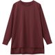 ハイゲージロングスリーブティー HIGH GAUGE L/S TEE DA721301 ガーネット(GA) Mサイズ [フィットネス ヨガ シャツ レディース]