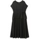 マタニティコンフォートフェイクレイヤードドレス MATERNITY COMFORT FAKE LAYERED DRESS DAM522172 ブラック(K) Mサイズ [フィットネス ヨガ ワンピース レディース マタニティ]