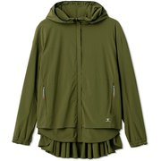 ダンスキン アレグロジャケット DANSKIN ALLEGRO JACKET DC321304 ディープオリーブ(DE) Lサイズ [フィットネス ヨガ ジャケット レディース]