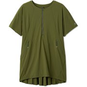 ダンスキンアレグロロングレングストップ DANSKIN ALLEGRO LONG LENGTH TOP DC321305 ディープオリーブ(DE) Mサイズ [フィットネス ヨガ シャツ レディース]