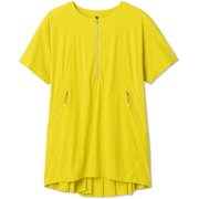 ダンスキンアレグロロングレングストップ DANSKIN ALLEGRO LONG LENGTH TOP DC321305 アシッドイエロー(AY) Mサイズ [フィットネス ヨガ シャツ レディース]