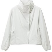 ストレッチダブルウィーブジャケット STRETCH DOUBLE WEAVE JACKET DC322106 スカイベージュ(YB) Lサイズ [フィットネス ヨガ ジャケット レディース]
