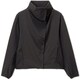 ストレッチダブルウィーブジャケット STRETCH DOUBLE WEAVE JACKET DC322106 ブラック(K) Lサイズ [フィットネス ヨガ ジャケット レディース]