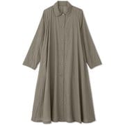 シアークロスロングコート SHEER CLOTH LONG COAT DC322108 アッシュグレー(AG) Lサイズ [フィットネス ヨガ コート レディース]