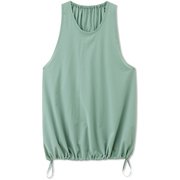 ヨギクロスカバータンク YOGI CLOTH COVER TANK DC322110 ティールグリーン(TG) Mサイズ [フィットネス ヨガ シャツ レディース]