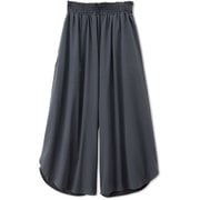 ヨギクロスワイドパンツ YOGI CLOTH WIDE PANTS DC422104 ウォッシュブラック(WK) Lサイズ [フィットネス ヨガ パンツ レディース]