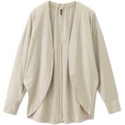 ピーチスキンボレロ PEACH SKIN BOLERO DC522105 サンドベージュ(SB) Mサイズ [フィットネス ヨガ シャツ レディース]