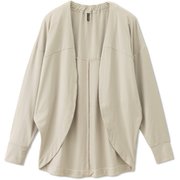 ピーチスキンボレロ PEACH SKIN BOLERO DC522105 サンドベージュ(SB) Lサイズ [フィットネス ヨガ シャツ レディース]