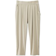 ピーチスキンクロップドパンツ PEACH SKIN CROPPED PANTS DC622102 サンドベージュ(SB) Lサイズ [フィットネス ヨガ パンツ レディース]