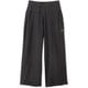 ピーチスキンワイドパンツ PEACH SKIN WIDE PANTS DC622103 ウォッシュブラック(WK) Mサイズ [フィットネス ヨガ パンツ レディース]