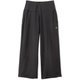 ピーチスキンワイドパンツ PEACH SKIN WIDE PANTS DC622103 ウォッシュブラック(WK) Lサイズ [フィットネス ヨガ パンツ レディース]