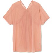 シアーライトロングレングストップ SHEER LIGHT LONG LENGTH TOP DC522110 ウィスパーピンク(WP) Mサイズ [フィットネス ヨガ シャツ レディース]