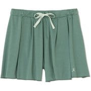 サップルスキンフレアショート SUPPLE SKIN FLARE SHORT DC621352 アースエメラルド(EE) Lサイズ [フィットネス ヨガ ショートパンツ レディース]