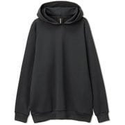 モメンタムストレッチビッグフーディ MOMENTUM STRETCH BIG HOODIE DC522111 ブラック(K) Mサイズ [フィットネス ヨガ パーカー レディース]