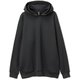 モメンタムストレッチビッグフーディ MOMENTUM STRETCH BIG HOODIE DC522111 ブラック(K) Lサイズ [フィットネス ヨガ パーカー レディース]