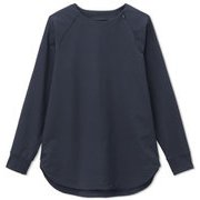 クロスオーバープルオーバートップ CROSSOVER PULLOVER TOP TOP DC322113 ミッドナイト(MD) Lサイズ [フィットネス ヨガ シャツ レディース]