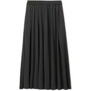 ミッドタウンギャザードスカート MIDTOWN GATHERED SKIRT DC422114 ブラック(K) Lサイズ [フィットネス ヨガ スカート レディース]
