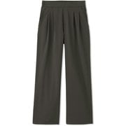 ミッドタウンワイドパンツ MIDTOWN WIDE PANTS DC422113 ブラック(K) Mサイズ [フィットネス ヨガ パンツ レディース]
