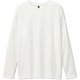 ノンウェットロングレングスティー NONWET L/S TEE DC722109 ジャスミンホワイト(JW) Lサイズ [フィットネス ヨガ シャツ レディース]