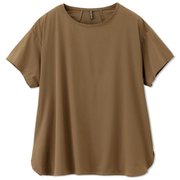 ブリーズライトバックストラップトップ BREEZE LIGHT BACK STRAP TOP DC322117 ウォッシュブラウン(WB) Mサイズ [フィットネス ヨガ シャツ レディース]