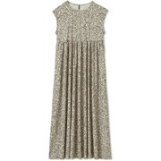 ブリーズライトギャザードドレス BREEZE LIGHT GATHERED DRESS DC322119 グリーンフォグ(GF) Lサイズ [フィットネス ヨガ シャツ レディース]