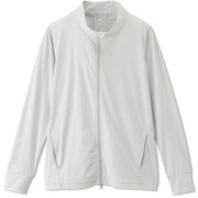UVプロテクトロングスリーブフルジップ UV PROTECT L/S FULL ZIP DC522120 アイスグレー(IH) Lサイズ [フィットネス ヨガ ジャケット レディース]
