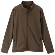 UVプロテクトロングスリーブフルジップ UV PROTECT L/S FULL ZIP DC522120 チョコレートブラウン(CT) Lサイズ [フィットネス ヨガ ジャケット レディース]
