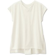 ロングレングスフレンチ LONG LENGTH FRENCH DC722114 ジャスミンホワイト(JW) Mサイズ [フィットネス ヨガ シャツ レディース]