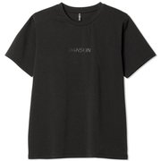 グラフィックショートスリーブティー GRAPHIC S/S TEE DC722115 ブラック(K) Mサイズ [フィットネス ヨガ シャツ レディース]