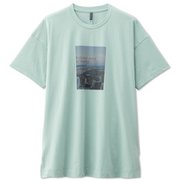 ショートスリーブフォトティー S/S PHOTO TEE DC722117 ホライズンブルー(HN) Mサイズ [フィットネス ヨガ シャツ レディース]