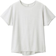 ヘザーメッシュトップ HEATHER MESH TOP DC522131 ミディアムグレー(MH) Lサイズ [フィットネス ヨガ シャツ レディース]