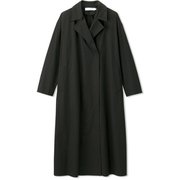 ストレッチライトトレンチコート STRETCH LIGHT TRENCH COAT DMF322103 ブラック(K) サイズ3 [フィットネス ヨガ コート レディース]