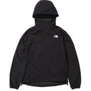 スワローテイルフーディ レディース ウインドブレーカー ブラック(K) XLサイズ NPW22202