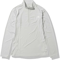 ロングスリーブフラッシュドライスリーディージップアップ レディース カットソー ティングレー（TI） Lサイズ NTW12201
