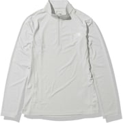 ロングスリーブフラッシュドライスリーディージップアップ レディース カットソー ティングレー(TI) Lサイズ NTW12201