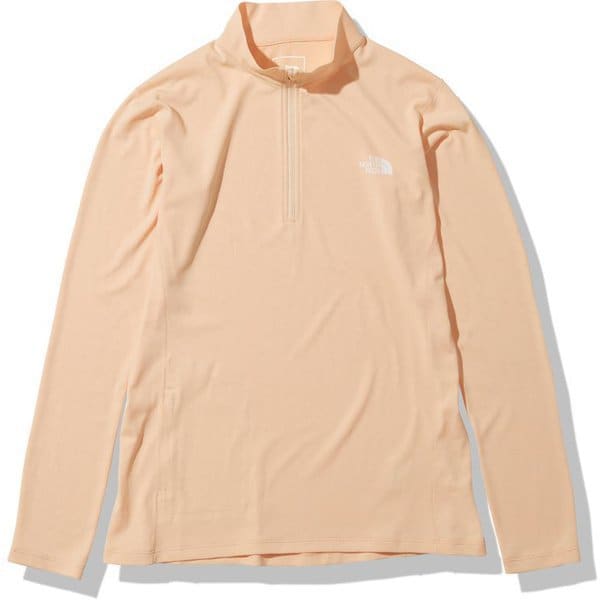 ザ・ノース・フェイス THE NORTH FACE  ロングスリーブフラッシュドライスリーディージップアップ L/S FLASHDRY 3D Zip Up NTW12201 アプリコットアイス(AI) Sサイズ [アウトドア カットソー レディース]