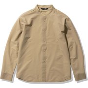 ロングスリーブパラムシャツ L/S Param Shirt NRW12201 ケルプタン(KT) Lサイズ [アウトドア シャツ レディース]