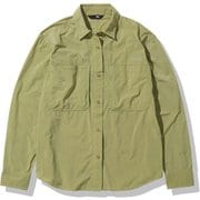 ロングスリーブクラッドシャツ L/S Clad Shirt NRW12202 ウィーピングウィロー(WW) Sサイズ [アウトドア シャツ レディース]
