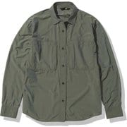 ロングスリーブクラッドシャツ L/S Clad Shirt NRW12202 ニュートープ(NT) Mサイズ [アウトドア シャツ レディース]