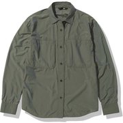 ロングスリーブクラッドシャツ L/S Clad Shirt NRW12202 ニュートープ(NT) Lサイズ [アウトドア シャツ レディース]