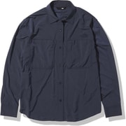 ロングスリーブクラッドシャツ L/S Clad Shirt NRW12202 ネイビー(N) Sサイズ [アウトドア シャツ レディース]