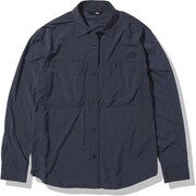 ロングスリーブクラッドシャツ L/S Clad Shirt NRW12202 ネイビー(N) XLサイズ [アウトドア シャツ レディース]