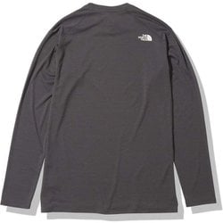 ロングスリーブフラッシュドライスリーディークルー メンズ カットソー ミックスチャコール（ZC） Lサイズ NT12203