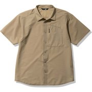 ショートスリーブパラムシャツ S/S Param Shirt NR22201 ケルプタン(KT) Mサイズ [アウトドア シャツ メンズ]