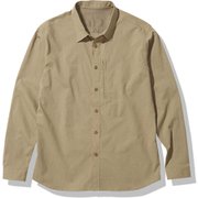 ロングスリーブスウェルムシャツ L/S Swellme Shirt NR12203 ケルプタン×フラックス(KF) XLサイズ [アウトドア シャツ メンズ]