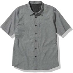 ヨドバシ.com - ザ・ノース・フェイス THE NORTH FACE ショートスリーブスウェルムシャツ S/S Swellme Shirt  NR22203 ブラック×ホワイト(KW) Sサイズ [アウトドア シャツ メンズ] 通販【全品無料配達】