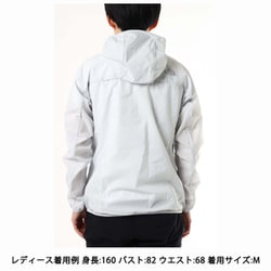 ノースフェイス ウインドブレーカー ホワイト グレー レディースS THE NORTH FACE ザ・ノースフェイス レディス 陸上/ランニング