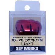 SLPW アルミラウンドノブM/RD