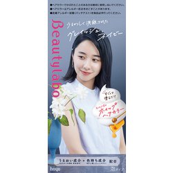 ビューティラボ ホイップヘアカラー グレイッシュネイビー