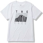 ショートスリーブTNFグラフィックメッシュティー S/S TNF Graphic Mesh Tee NT32281 ホワイト(W) XLサイズ [アウトドア カットソー メンズ]